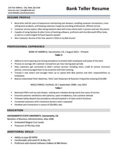 80 Resume Examples By Industry Job Title Free Downloadable