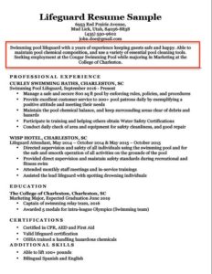 Sample Resume Objectives For College Students
