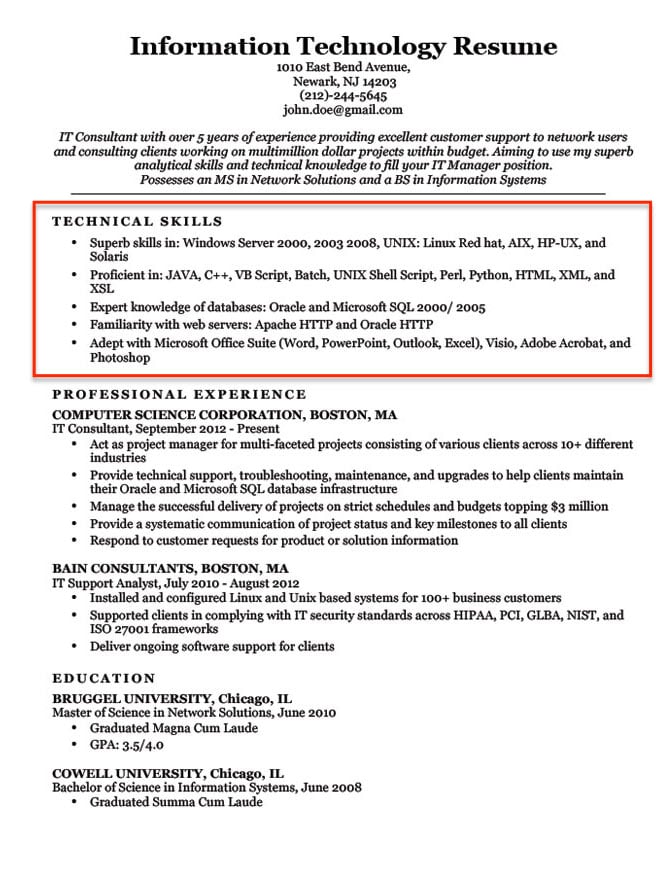 20+ Skills for Resumes (Examples Included) | Resume Companion