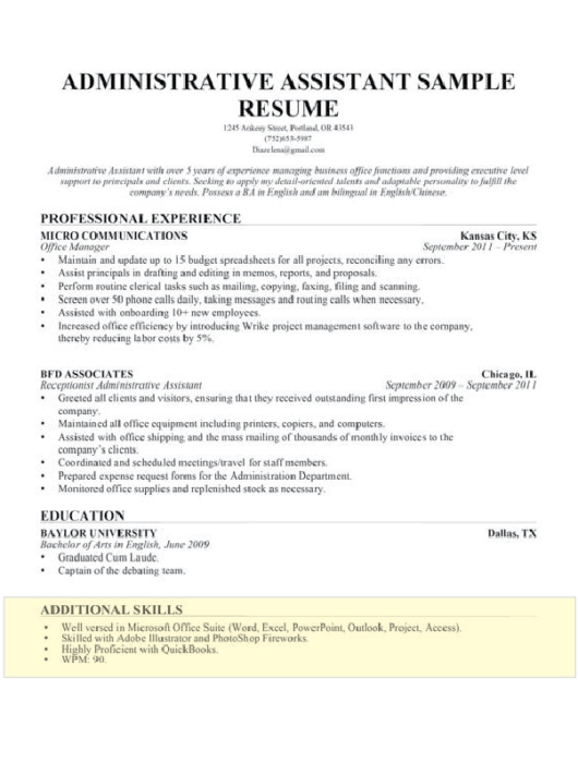 how to write a skills section for a resume