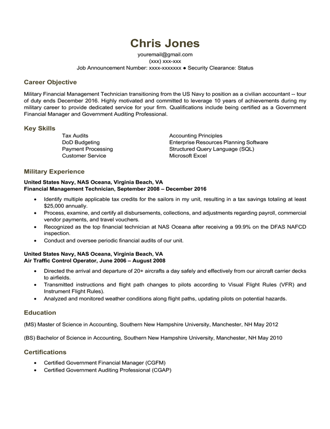 Resume Template For Job from resumecompanion.com
