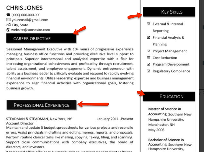 Resume Margins Fonts Style Paper Expert Tips
