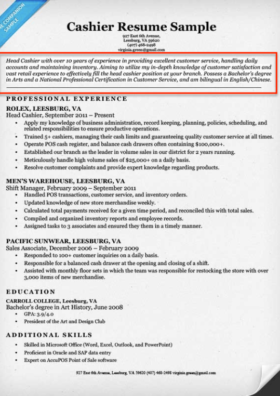 Top professional resume writing services