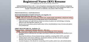 Registered Nurse (RN) Resume Sample & Tips | Resume Companion