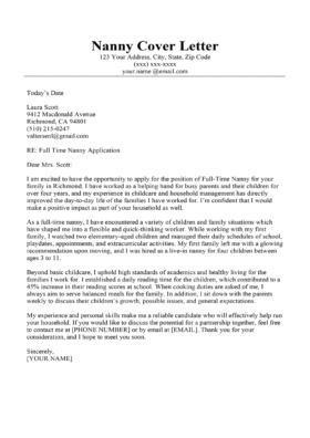 Letter Of Recommendation For Child Care Provider Sample from resumecompanion.com