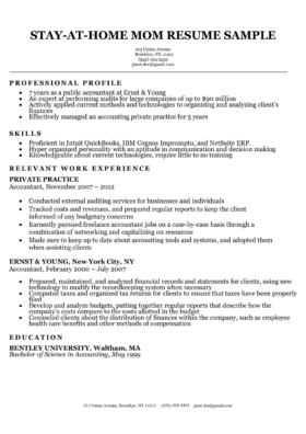 Cover Letter Returning To Work After Raising Family from resumecompanion.com