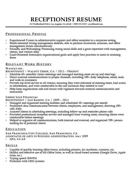 Administrative Assistant Resume Example | Write Yours Today