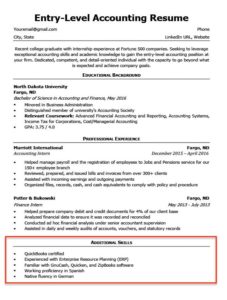 20 Skills For A Resume Examples How To List Them In 2020