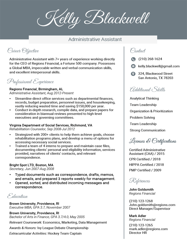 Professional Resume Templates Free Microsoft Word Download RC