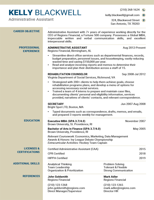 Resume Examples 2018 Usa How To Make Resume Good Resume