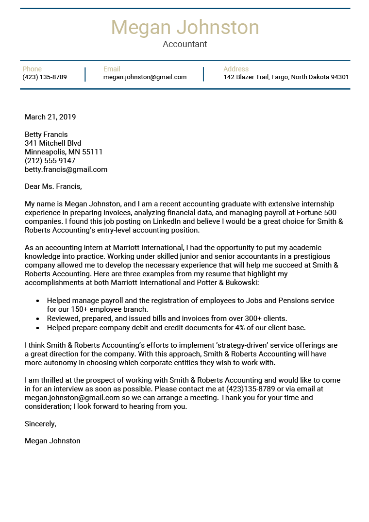 General Cover Letter To Whom It May Concern from resumecompanion.com