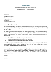 Stand-Out Cover Letter Template for Google Docs