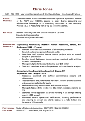 Ruby Red Quick Resume Template
